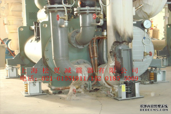 冷水主機ZTF可調式<a href='http://m.free4bd.com' target='_blank'><u>彈簧減震器</u></a>使用案例